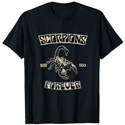 Offizielle Scorpions Forever Since 1965 Schwarz T-Shirt