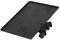 STOBOK Black Microphone Stand Accessory Tray - ABS Plastic - Basic Black - Clamp-On - 14x20cm - 3lbs