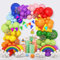 WINAROI Luftballon Girlande Regenbogen, 148 Stück Bunt Luftballons Girlande für Multicolour Geburtstags Party, Hochzeit, Jahrestag, Babyparty, Party-Dekorationen