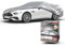 WALSER Abdeckplane Auto All Weather, Abdeckplane wasserdicht, 100% wetterfeste Auto Abdeckplane, Autoabdeckung Outdoor wasserdicht, Autoplane Vollgarage Größe 2 PKW Silber