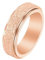 Whoiy Roségold Trauringe Verlobungsringe mit Gravur, 6MM Edelstahl Personalisiert Ringe Sandstrahl Glitzer Anti Stress Zapple Spinner Band Ringe Unisex Eheringe Partnerringe Größe 67 (21.3)