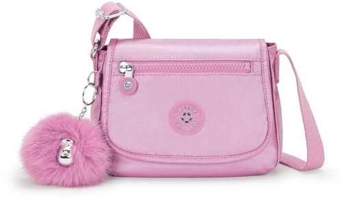 KIPLING KIPLING Damen Sabian U Umhängetasche, Sweet Hibiscus Metallic