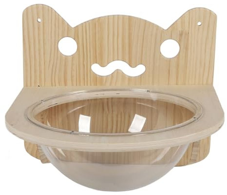 Stabiles transparentes Katzenwandregalbett, Kletterspaß, stilvoll und kompakt, Katzenhängematte Klimacryl Katzenmöbel, Zum Spielen und Schlafen