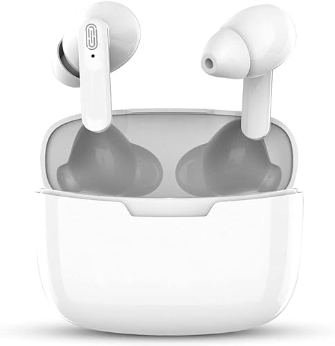 In-Ear Kopfhörer, Kabelloser Kopfhörer Bluetooth 5.3 mit Aktive Geräuschunterdrückung, Ohrhörer Sport mit Sicherem Sitz, HiFi-Klang IPX7 Wasserdicht und bis zu 34 Std. Spielzeit – Inkl. Ladecase