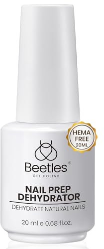 beetles Nail Dehydrator 20ml, Nail Prep Acid-Free Dehydrate Bond Primer for Acrylic and Gel Nail Polish Gifts for Her