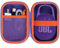 Lebakort Hart Reise Schutz Hülle Etui Tasche für JBL Clip 5 /JBL Clip 4 / JBL Clip 4 Eco Tragbare wasserdichte Lautsprecher (Lila)