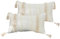 Gevvnss Boho Kissen,2er Set Kissenbezug Beige 30x50cm,Kissen Sofakissen Dekokissen mit Tuftquaste,Flauschig Kissenbezüge Kissenhülle für Sofa Couch,Beige