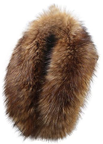 Generisch Wärmeschal - und Wintermütze Streifenkragen Schal für Wärme 3 Mädchen Winter (F, XXXL)