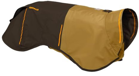 RUFFWEAR Sun Shower X-Small Hunde-Regenjacke, Allwetter-Hundemantel, wasserdichte Hundejacke, leichte wetterfeste Hundeweste und Hunde-Regenmantel, Größe XS, Erdbraun