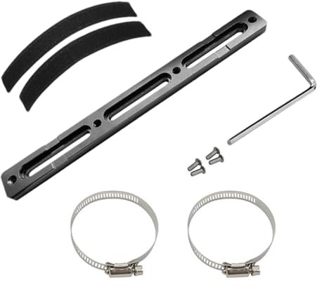E-Bike-Umrüstsatz – Elektrofahrrad-Akkuhalter, robuste Unterrohr-Power-Pack-Halterung, Adapter für Elektrofahrrad-Akkuhalter aus Aluminiumlegierung, E-Bike-Akku-Befestigungshalterung, 8,11 x 0,79