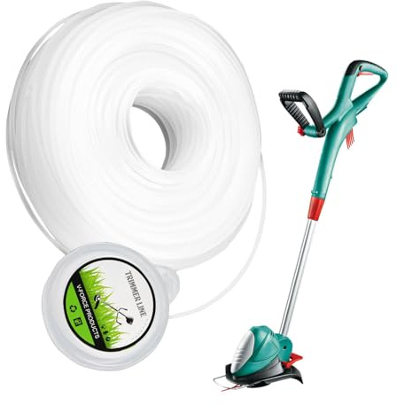 COMFOLIVING Grass Wacker Cord, Grass Wacker String - Starter Rope Pulling Rope,Recoil Starter Cord Starter Lanyard, Lawnmower Nylon Chainsaw Cord Trimmer Recoil for Grass