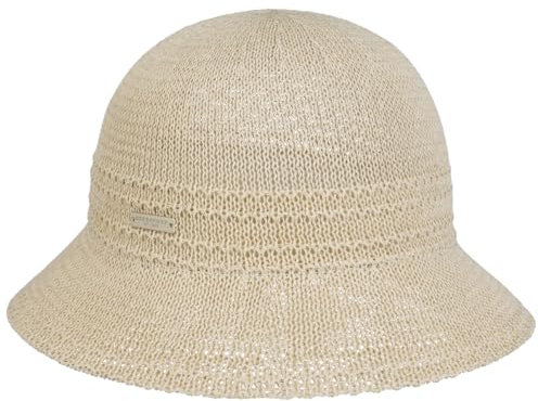 Seeberger Summer Mix Stoffhut Strandhut Gartenhut Damenhut Sommerhut Sonnenhut Glockenhut Damen - Frühling-Sommer Sommer - One Size beige
