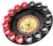 BESPORTBLE 1satz Roulette-trinkspiel-Set Mit Shotgläsern Interaktive Partyunterhaltung Für Erwachsene Für Spieleabende Und Feiern