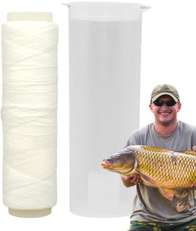 Corda Da In Nylon - Filo Trasparente Resistente | Filo Elastico Per Esche Da Mare Avvolgente E Robusto, Accessorio Da Per Legare Ami Pesci Esche Strumento Affidabile Per Pescatori
