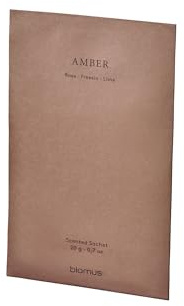 blomus Duftsachets Set 3 -TUOKSU- | Duftbeutel für Schrank & Raum | Duft Amber | Home Fragrance