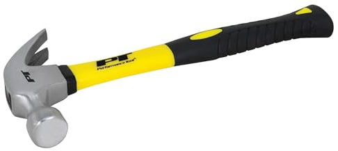 Performance Tool M7020B Werkzeug, 16 oz. Claw Hammer with Fiberglass Handle