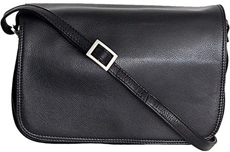GoBago Praktische Damen Umhängetasche Schultertasche Leder Handtasche