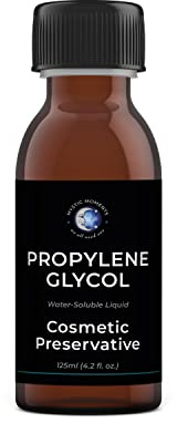 Mystic Moments | Propylene Glycol 125g | Cosmetic Grade Solvent & Humectant | Water Miscible | Emollient Base for Lotions & Creams | External Use Only | Clear, Low-Odour Liquid