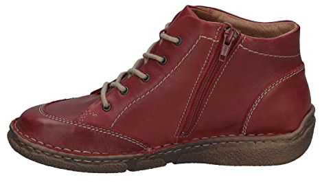 Josef Seibel Neele 01, Damen Kurzschaft Stiefel, Rot(950380 Hibiscus), 41 EU (7 UK)