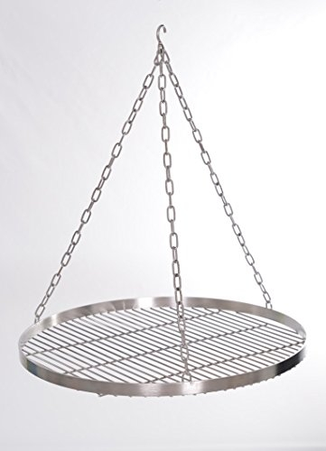 Ø 70cm Edelstahl Schwenkgrill 14 mm Stababstand Grill Grillrost Schwenker V2A Grillrost Feuerschalen Grillschalen Rundgrill