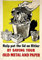 Poster Poster Hilfe Setzen Sie den Deckel auf Hitler Propaganda Retro Vintage