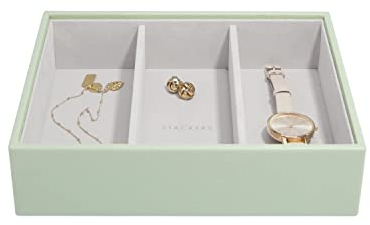 Stackers Grun Schmuckfach für Schmuckschatulle Uhren/Accessoires