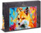 Puzzle „Bunter Fuchs“ – Modernes 1000 Teile Puzzle – Abstraktes Fuchs-Gemälde als zeitgemäßes Tier-Puzzlemotiv - EIN farbenfrohes Trend-Puzzle