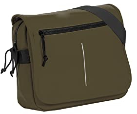 New Rebels Unisex-Erwachsene Mart-Bronx A5 Flapover Sportsack, Olive