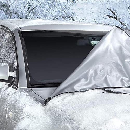 Throushine Freiwing Magnetische Auto Anti-Schnee Decke (SCHWARZ)