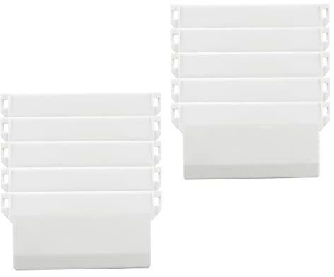 Heavy-Duty Vertical Blind Weights | Set of 10 | 89mm, 3.5 inches | Replacement of vertical blinds slats replacement, White