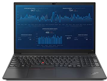 Lenovo ThinkPad E15 Gen 3 Business Laptop, Display Full HD da 15,6 pollici, processore AMD Ryzen 5 5500U, RAM DDR4 da 16 GB, SSD da 256 GB, USB Type-C, webcam, HDMI, Wi-Fi, Bluetooth, Windows 10 Pro