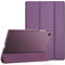 ProCase Hülle für Galaxy Tab A8 10.5”(SM-X200/ X205) 2022 Dreifach Falt Klapp Schutzhülle Case Ultra Dünn Leicht Ständer Schale Smart Cover mit Translucent Frosted Rückhülle (Violett)