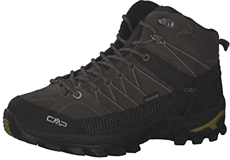 CMP Rigel Mid Trekking Shoes Wp, Scarpe da trekking Uomo, Fango, 40 EU
