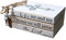 LIVDUCOT As for Me and My House We Will Serve the Lord Decor, rustikales Holz, dekorative Bücher, Stapel für Zuhause, Couchtisch, Wohnzimmer, Kunstbücher für Kamin, Kaminsims, Bibelversen,