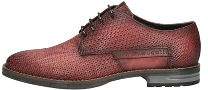 bugatti 312-AIS01 Herren Schnürer, Red, 45 EU