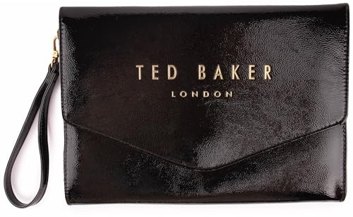 Ted Baker Damen Crinkie Handtasche Taschen Und Geldbörsen Schwarz ONE SIZE