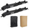 2Stück Auto Dachträger für Mercedes Benz C Class W205 W204 W203, Querträger Top Dachgepäckträger Dachfahrradträger Schnellmontage Dachträger Auto Dachreling Auto Zubehör