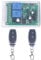 Wireless Remote Relay Switch DC 10A 12V-48V 24V 36V 2 Channel Multi-Function Remote Control Switch, 433Mhz Transmitter Receiver for Wireless Garage Door Keypad Opener Switch (2 X Remote Control)