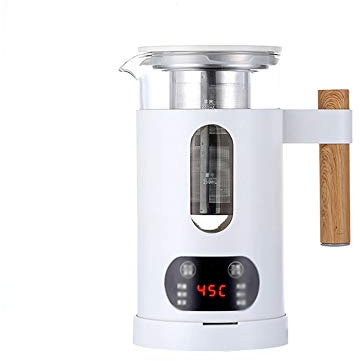 XFZJCHAP Mini Olla eléctrica multifunción de Acero Inoxidable para conservar Vidrio, Tetera Caliente hervida, Botella calentadora de Agua Caliente, esperanzada