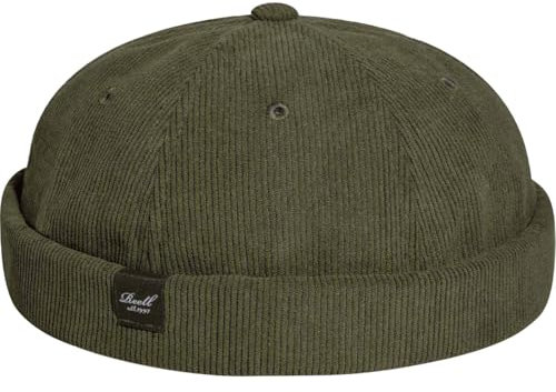 Reell Docker Cap Moss Green Cord