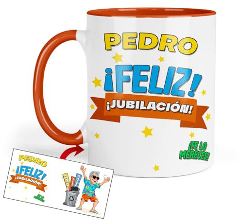 Kembilove Taza jubilacion | Regalos originales para jubilados | Jubilacion mujer | Jubilacion hombre | Regalos originales | Regalos jubilacion hombre (Modelo 7)