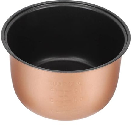 1L Rice Cooker Inner Pot, Rice Cooker Replacement Inner Tank, 18.50 x18.50 x10.80 cm(Silver)