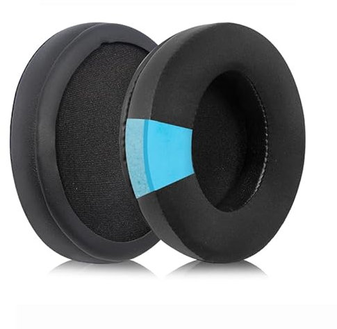 Kraken X - Almohadillas de repuesto para auriculares Razer Kraken X/V3/V3X/V4/V4X, malla de refrigeración negra