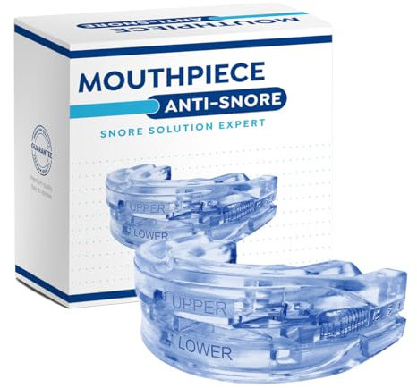 Anti Snoring Mouthpiece Anti Snoring Devices for Men and Women Soft Snore Stopper, Multifunctional Sleep Apnea Mouthpiece Ready to Use Anti Snore
