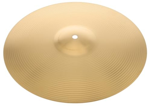HEMOTON Legierung Schlagzeug Becken Multifunktionale Verwendung als Crash Ride und Splash Klare und Helle Töne für Drum Sets Präzise Verarbeitung für Optimale Spielbarkeit