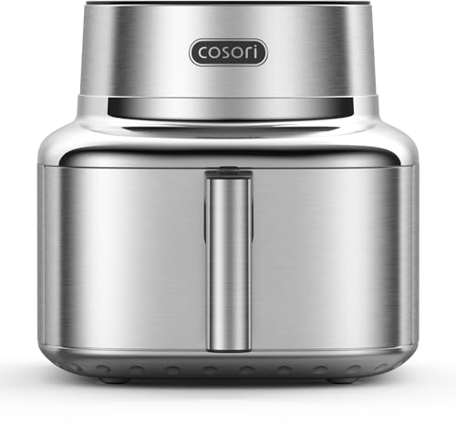 Cosori Airfryer, Iconic Single, 96% Metall, Mit nahezu plastikfreiem Design