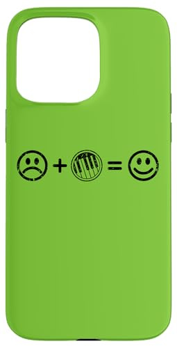 Custodia per iPhone 15 Pro Max Tastiera Musica Rende Felici Pianos Organi Clavier Player