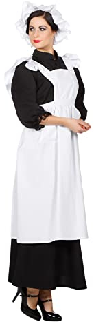 Damenkostüm Bauernschürze, Weiß