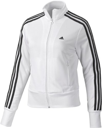 Adidas Tuta da Ginnastica da Donna Essentials, P90387, Donna, Trainingsanzug Essentials, Bianco, 38