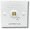 AirTech-UK Timer Socket Switch for Extractor Fan - Surface Mounted Bathroom Fan Controller